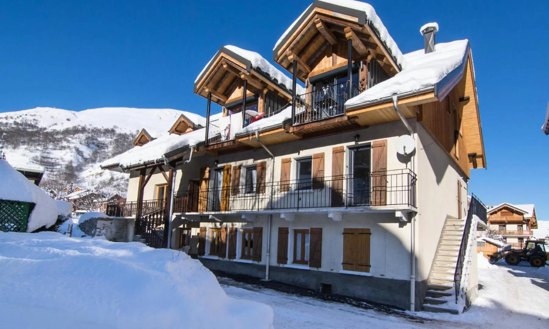 Chalet Les Ecrins - Studio Cabine 3/4 Personnes Expose Nord-Est Mae-7994 Valloire France